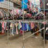 industrial clothing rack
