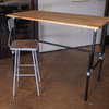 The Iron Yard Standing Desks built with Kee Klamp