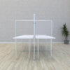 Freestanding Plus-Shaped Office Divider - 2