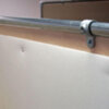 plywood and kee klamp office divider