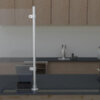 side mounted sneeze guard