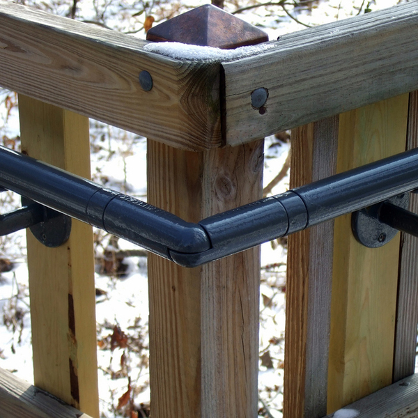 Handicap Railing for Ramps and Stairs - ADA Compliant | Simplified Building