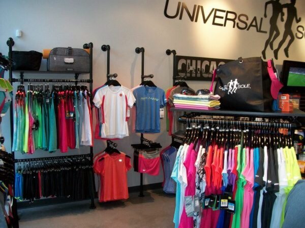 Retail Clothing Racks at Universal Sole