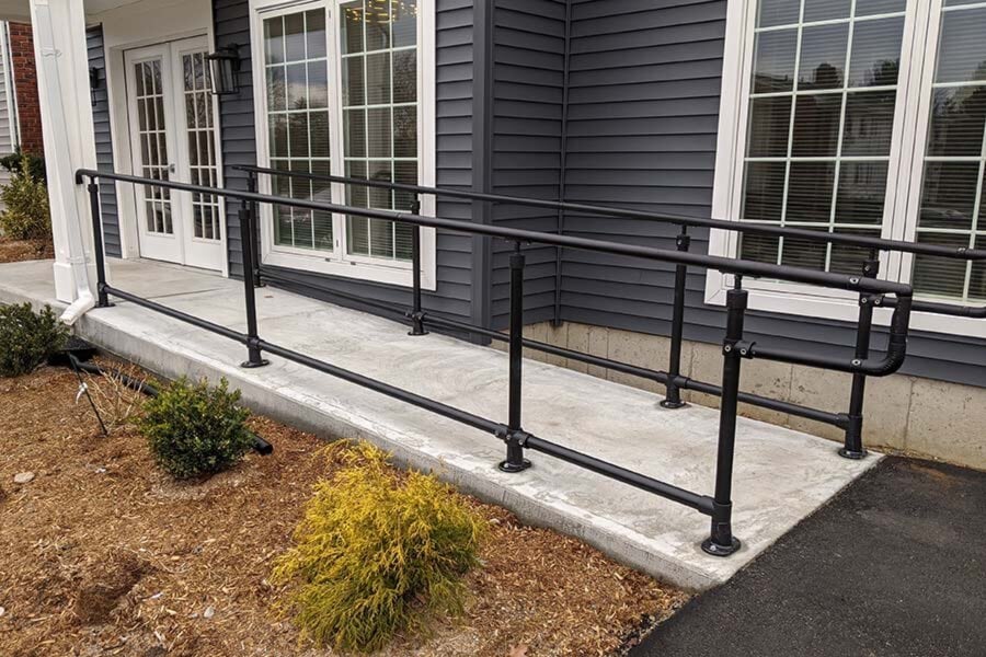Cinch Railing Ada Railing ADA Handrails | ADA Compliant Railing Systems | Simplified Building