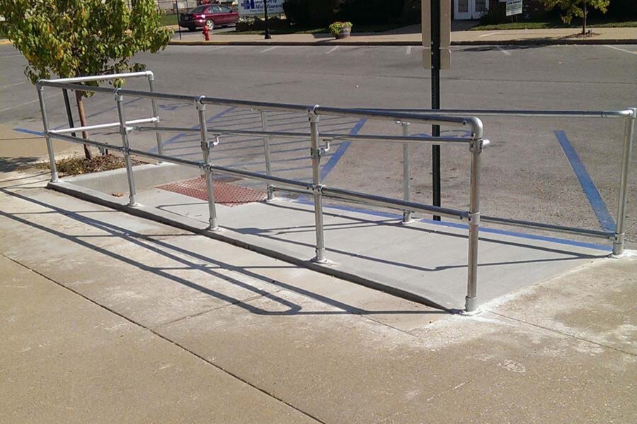 Cinch Railing Ada Railing ADA Handrails | ADA Compliant Railing Systems | Simplified Building