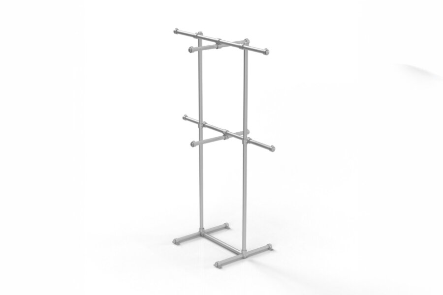 Fixed Clothes Rack Design 10 Retail Clothing Racks for Display and Storage - Projects ...