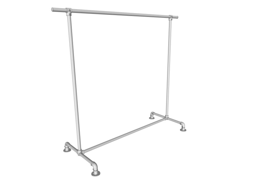 Portable Clothing Racks for Pop-Up Shops | Simplified Building