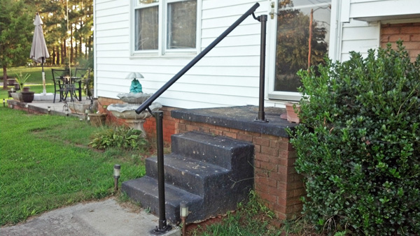 Back Porch Handrail