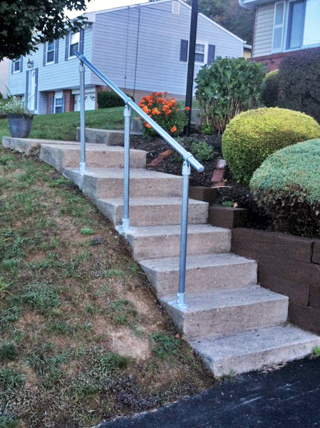 Sidewalk Handrail
