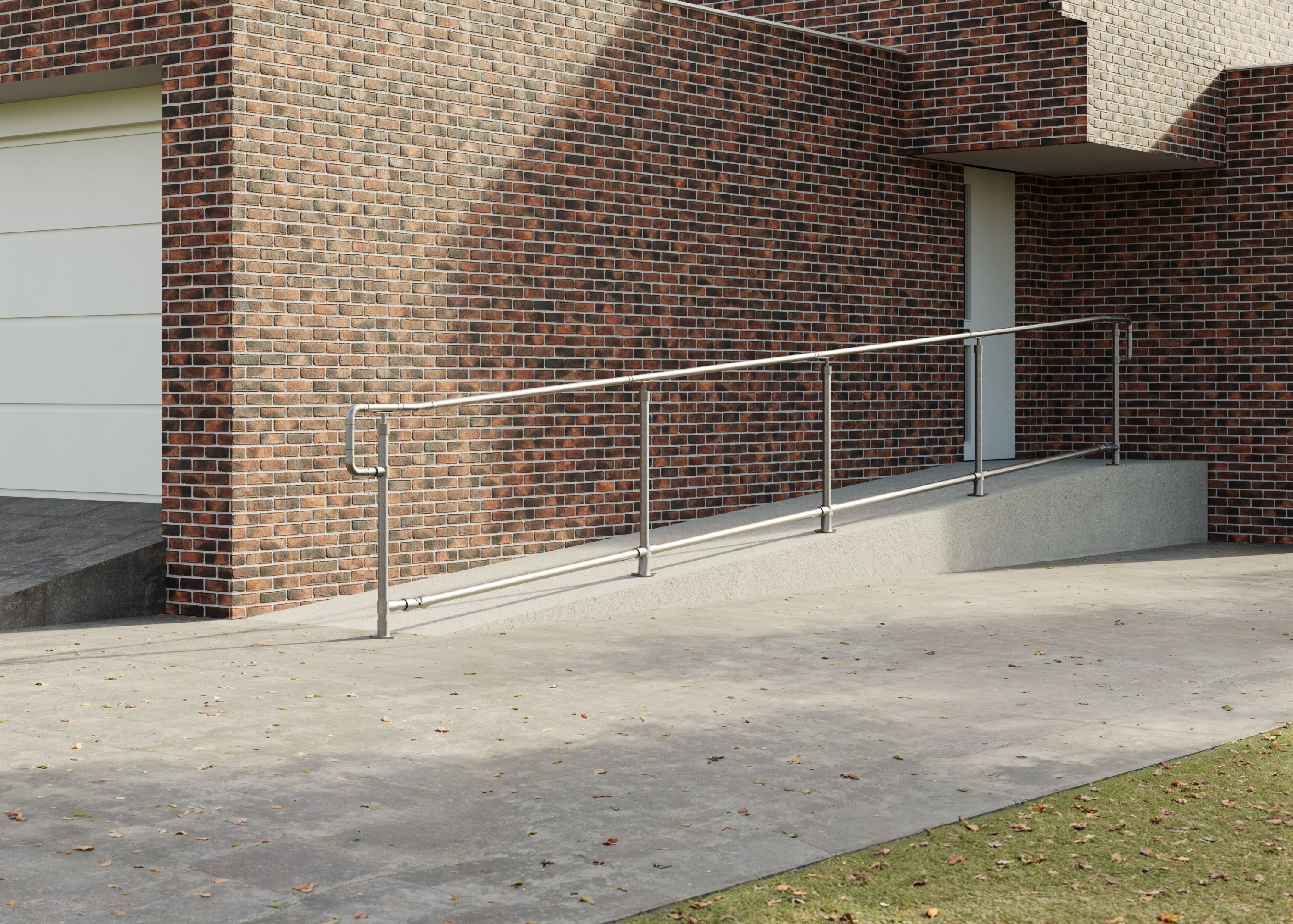 Modular ADA Ramp Railing