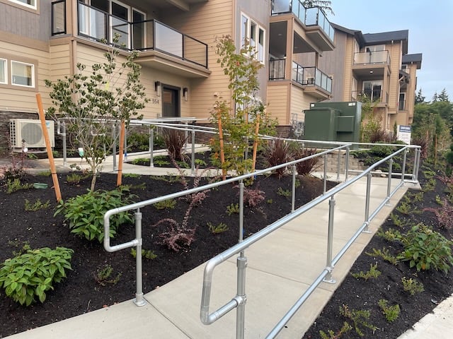 Medical facility ada railing
