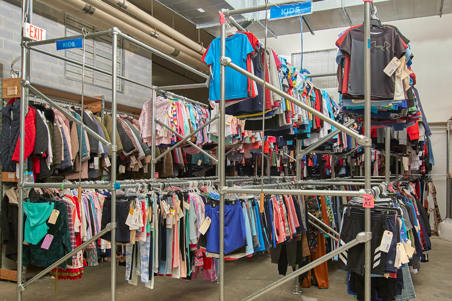Industrial Clothing Racks