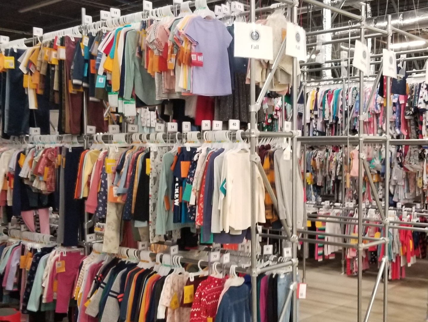 wall mounted clothing racks