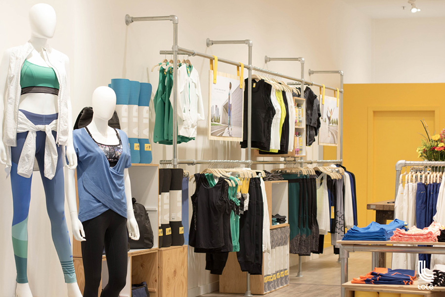 Retail Store Clothing Racks