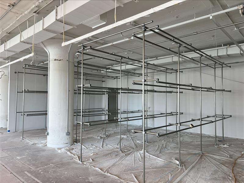 Backroom Storage Clothing Racks