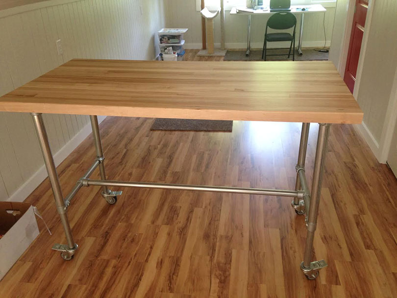 adjustable height table