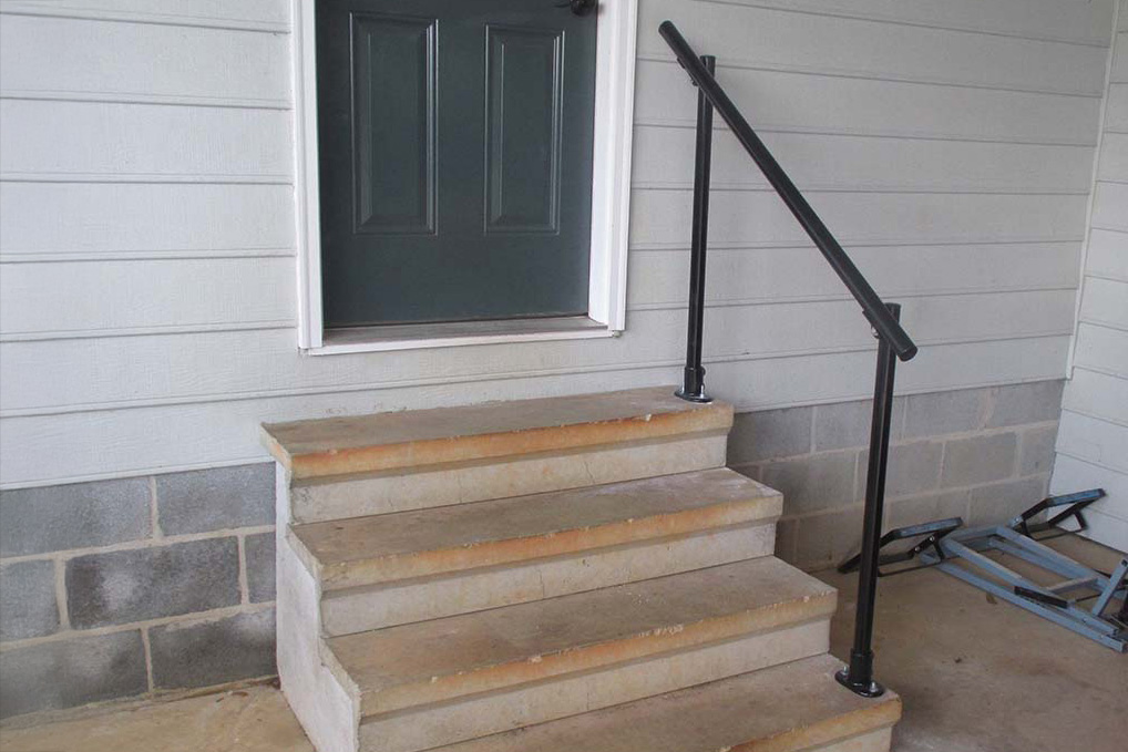 Interior Garage Steps Railing