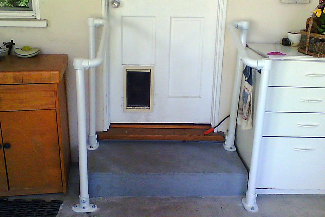 Garage Steps Handrail