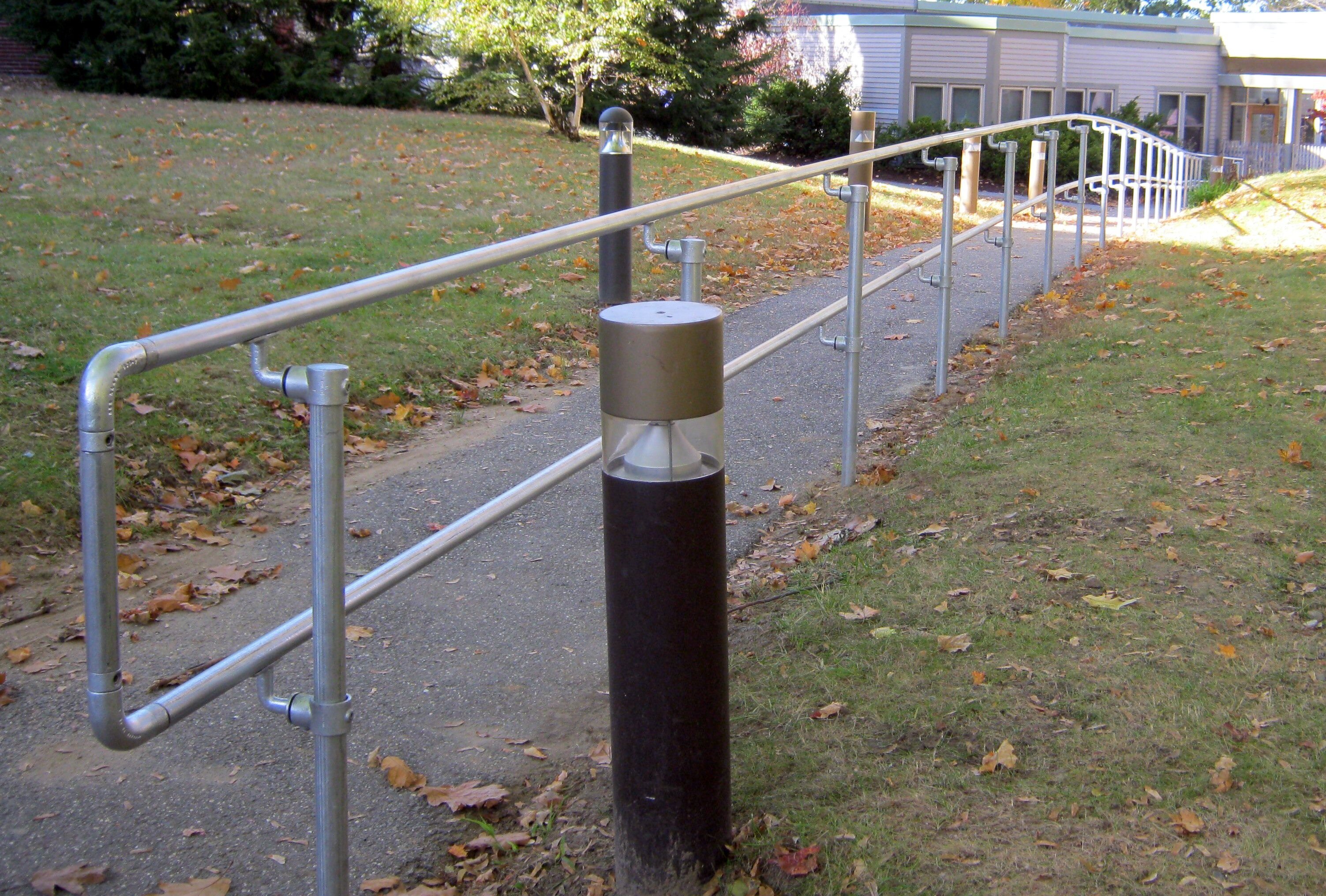 ADA park railing