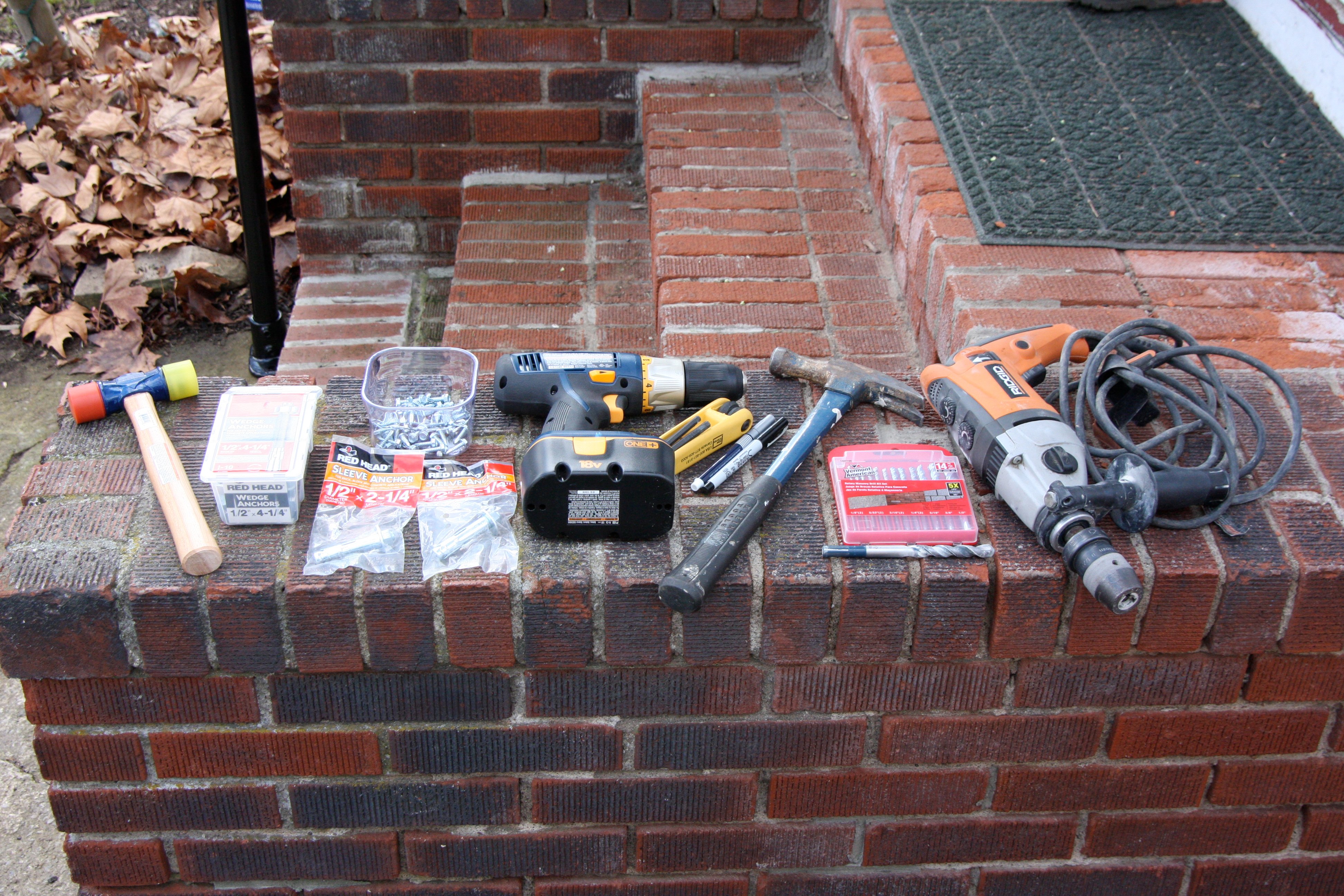 Tools for Building a Handrail