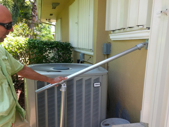 aluminum handrail for outdoor steps