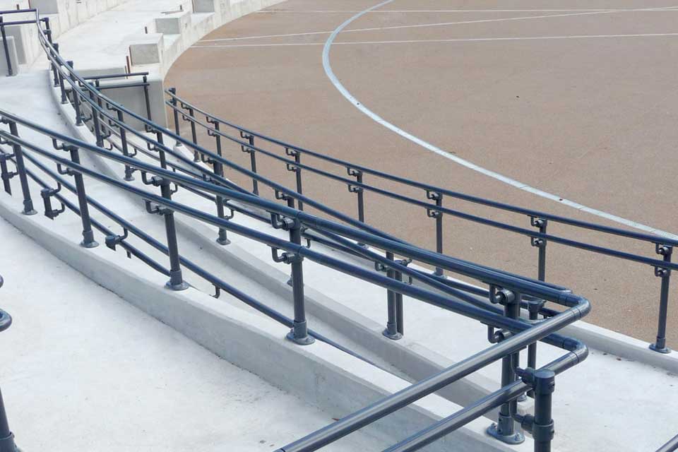 ADA Railing at Sports Stadium