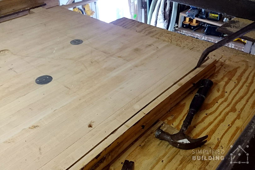 Building Bowling Alley Table