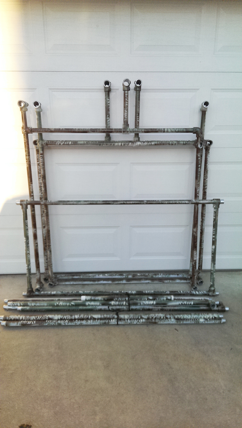 Diy Portable Hunting Blind Built With Pipe Fittings Simplified Building