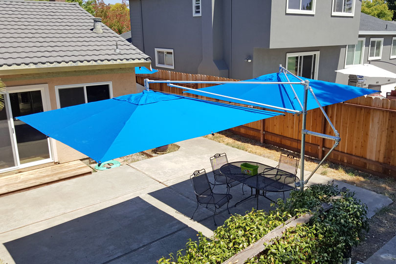 10 Patio Deck Shade Ideas You Can, Patio Sail Canopy Ideas
