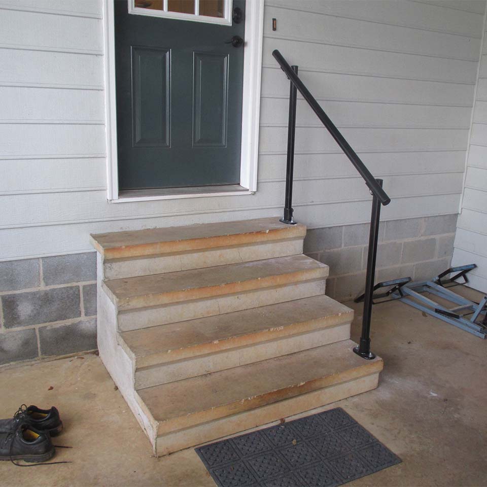 4-Step Garage Handrail
