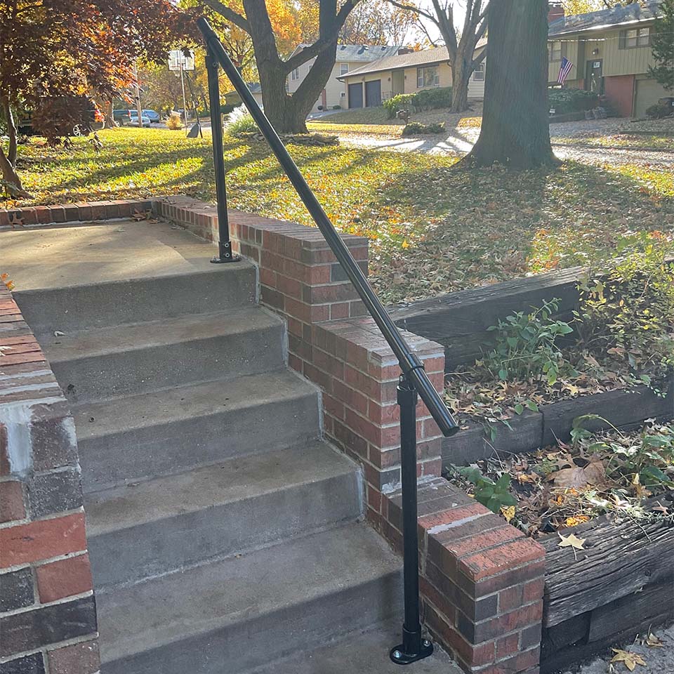 Front Yard Stair Handrail
