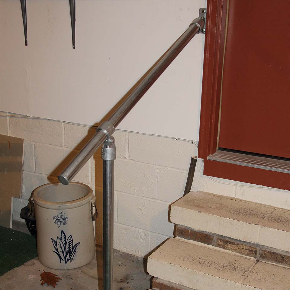 Garage Stair Handrail