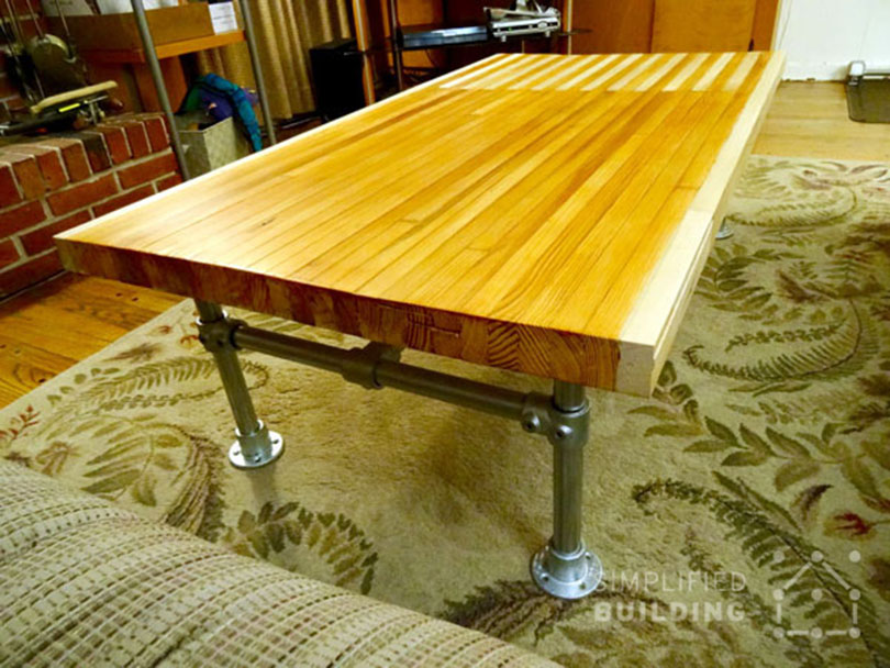 bowling alley coffee table