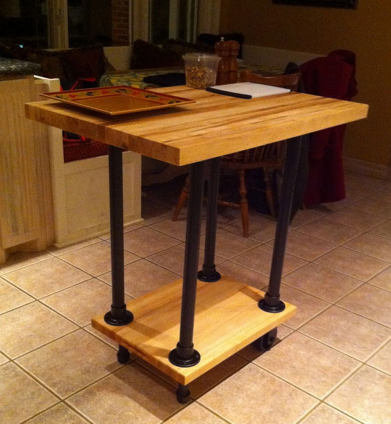 How To Make A Butcher Block Table, Outdoor Butcher Block Table