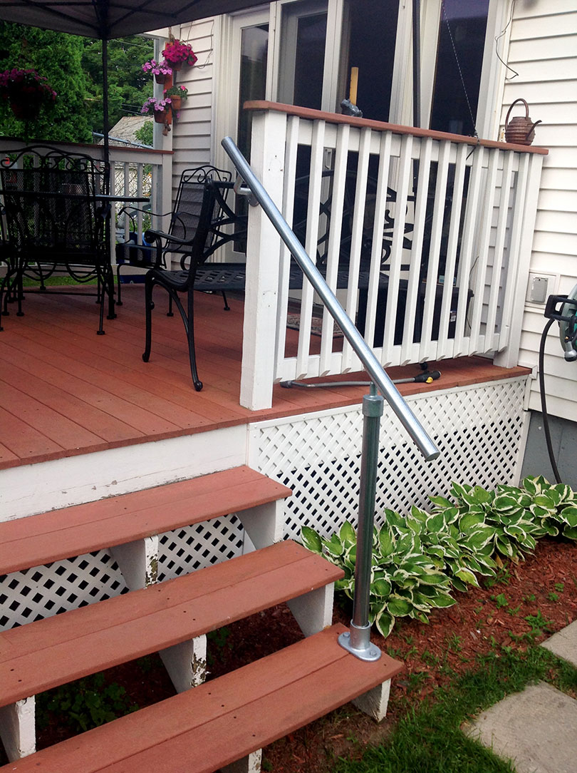 13 Outdoor Stair Railing Ideas That You Can Build Yourself Simplified Building