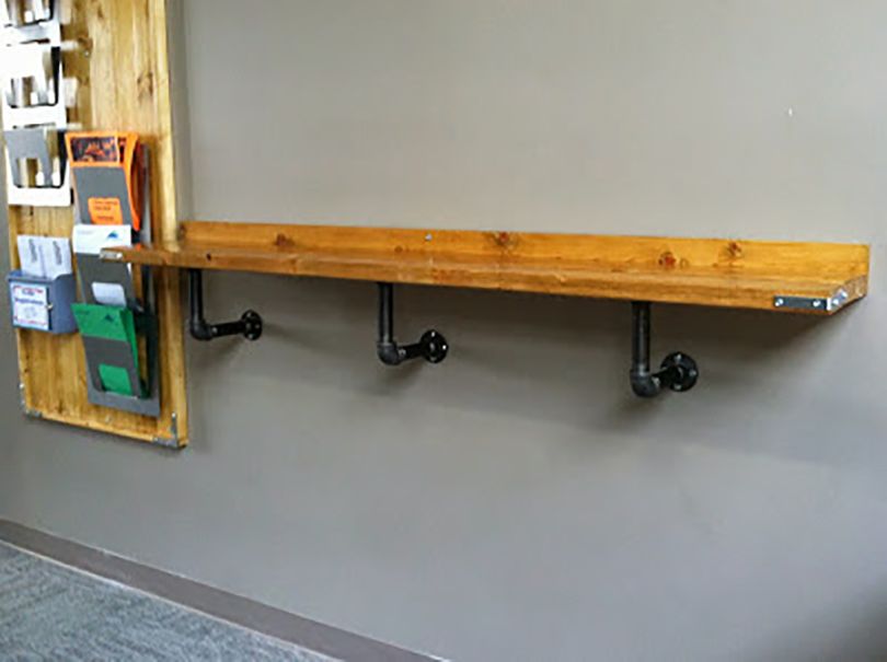 Wall Mounted Desk Idea