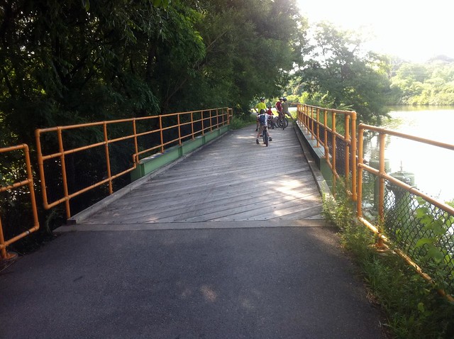 Walkway Near Water Railing