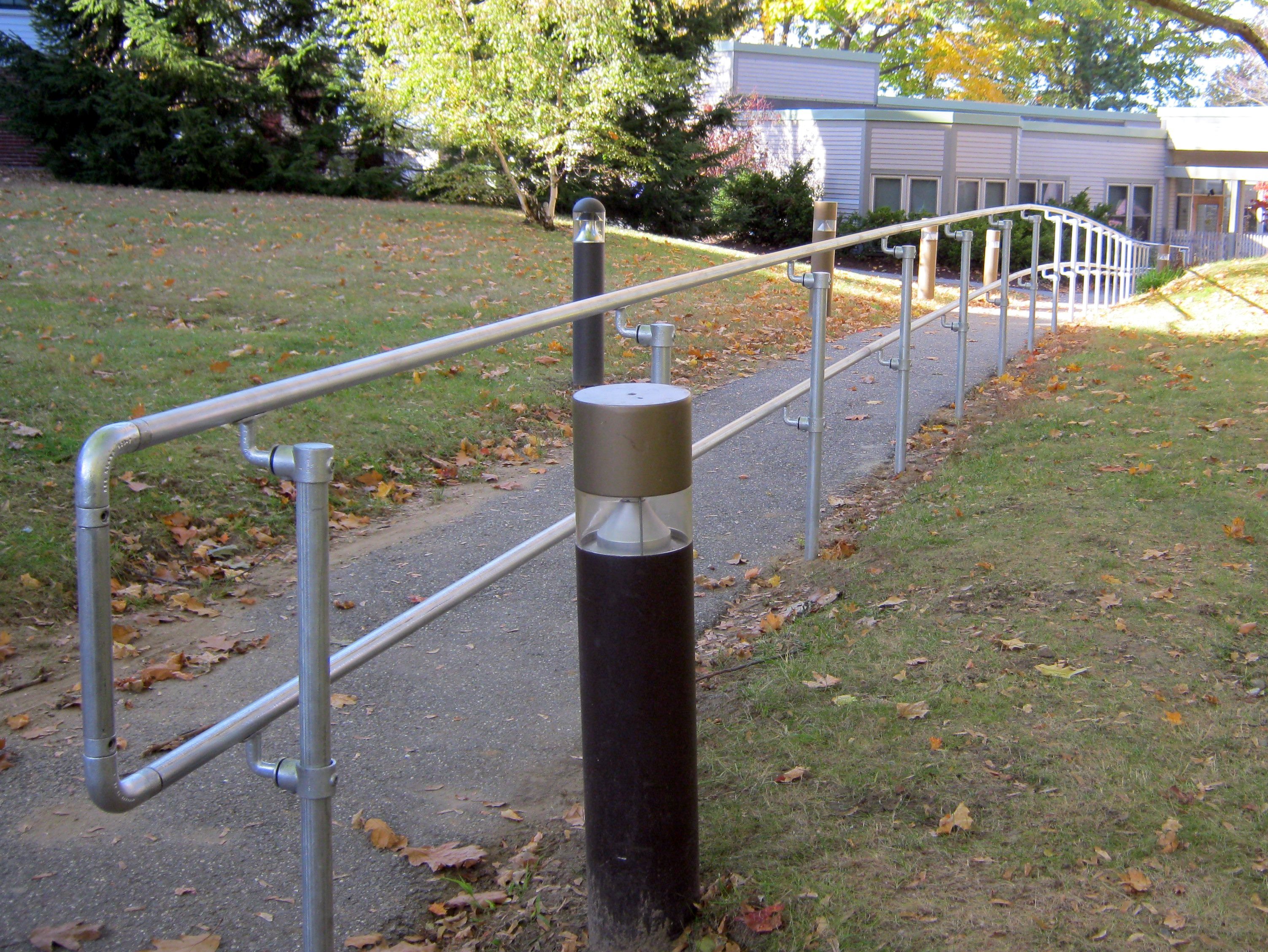 Walking Path Handrails