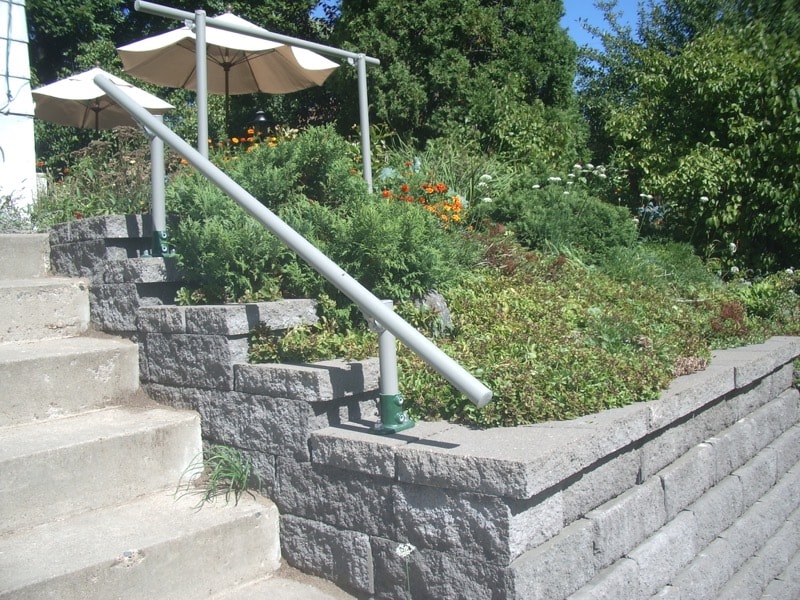 Stone Steps Handrail