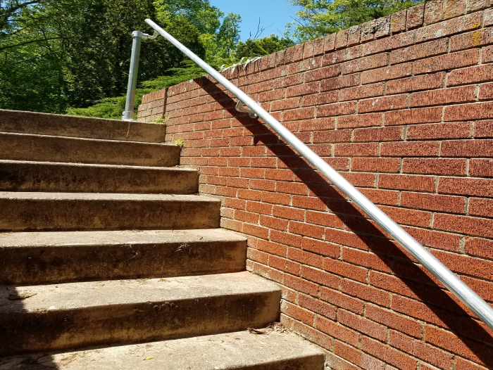 handrail for narrow staircase