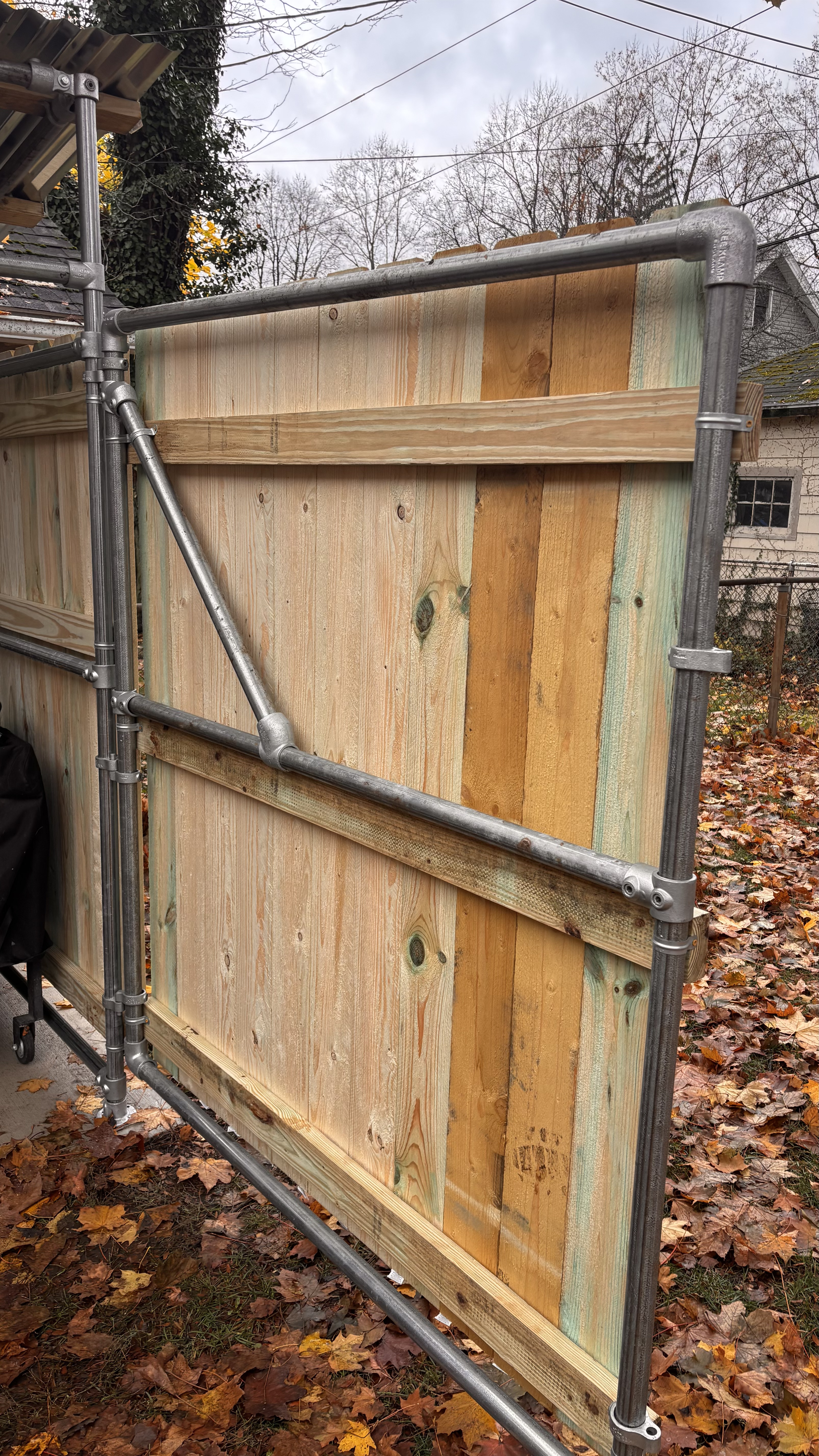 Swinging Doors for Shed