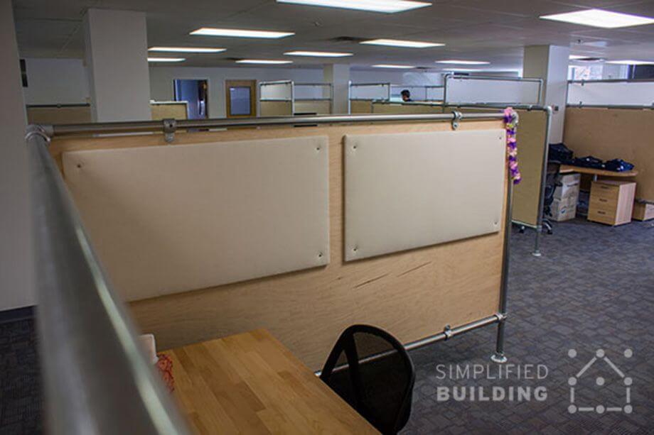 steel cubicle frame for offices