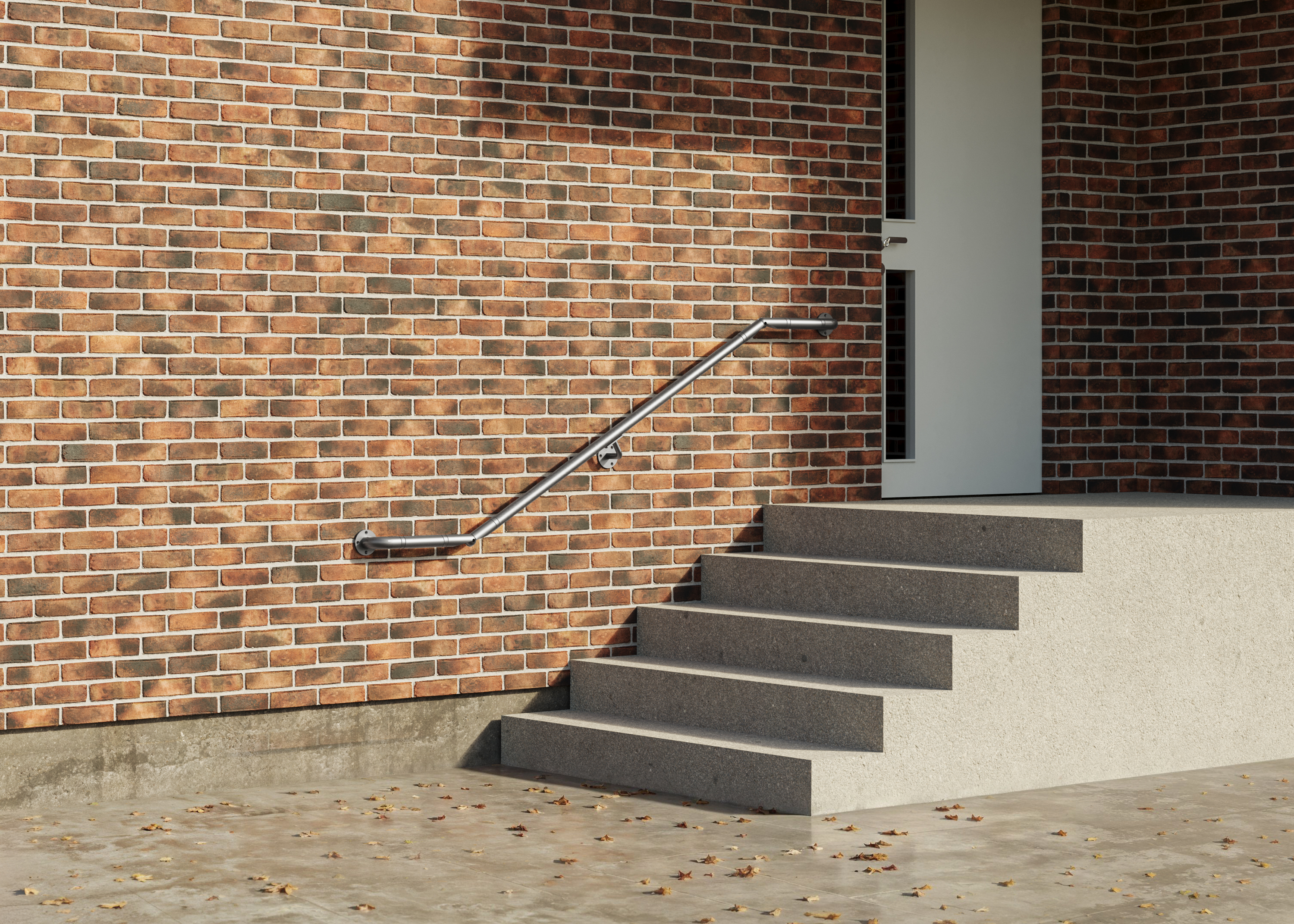 Wall Mounted ADA Stair Railing