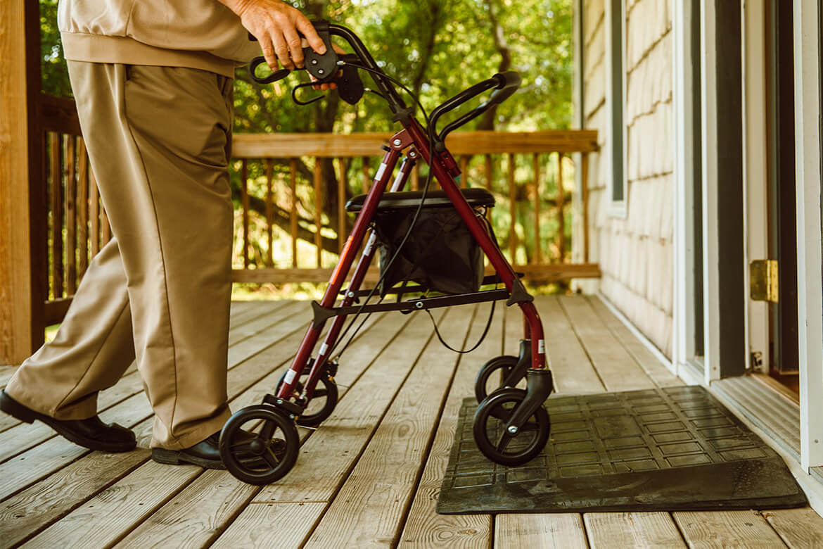rubber wheelchair ramp