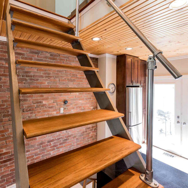 Interior Wood Staircase Handrail